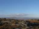 Looking north from mountaintop
