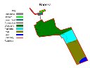 Map showing boundaries and subdivisions